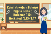 Kunci Jawaban Bahasa Inggris Kelas 9 Halaman 110: Worksheet 2.15–2.17