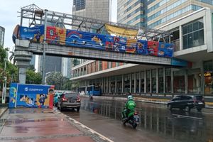 JPO Sarinah Dibangun Lagi, Koalisi Pejalan Kaki: Mending Perbaiki 'JPO Aborsi'