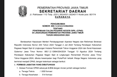 Ada 2.314 Formasi CPNS Jatim 2024, Cek Syarat di bkd.jatimprov.go.id