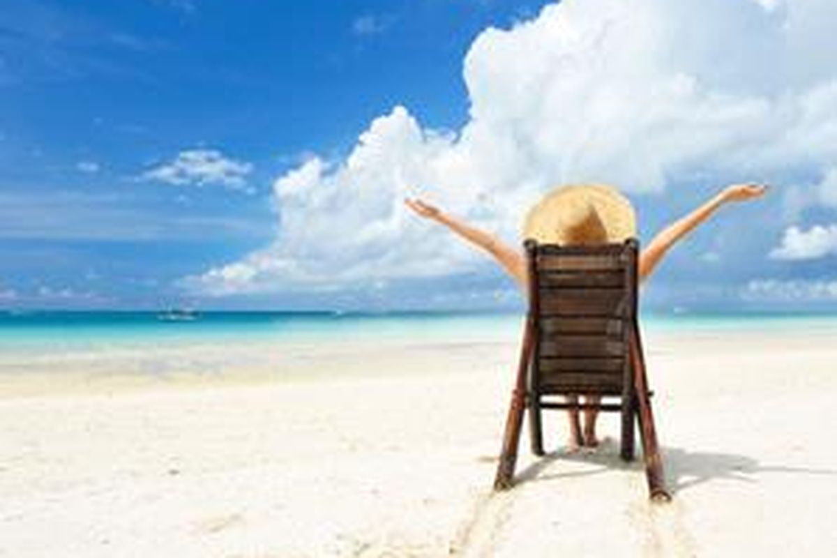 Liburan segarkan pikiran.