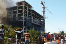 Gedung Setengah Jadi di Kompleks Lippo Group Terbakar di Kupang