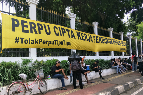 1.753 Personel TNI-Polri Amankan Demo Tolak Perppu Cipta Kerja di DPR