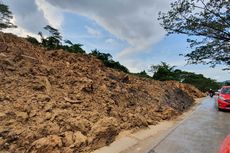 Jalan di Samarinda Sudah Sebulan Tertimbun Material Longsoran, Diduga dari Aktivitas Tambang 