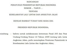 Pemerintah Rancang Payung Hukum Keselamatan Lalu Lintas 