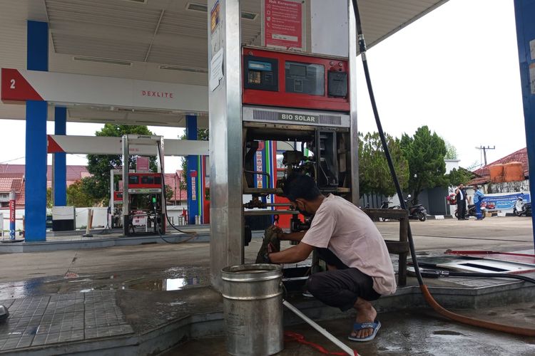 Banjir Rendam SPBU Air Pacah Padang, Operasional Dihentikan, Kerugian Capai Ratusan Juta
