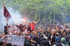 Tuntut Gaji Pemain PSM Makassar Dibayarkan, Ribuan Supporter Demo 