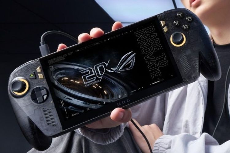 Asus Xbox ROG Ally X20 Resmi, Konsol Genggam dengan Bodi Transparan dan Layar OLED 120 Hz