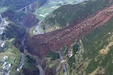 Kuil Tertua di Jepang Rata dengan Tanah akibat Gempa