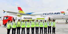 Perdana! Pelita Air Terbang Gunakan Minyak Jelantah Pertamina