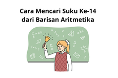 Cara Mencari Suku Ke-14 dari Barisan Aritmetika