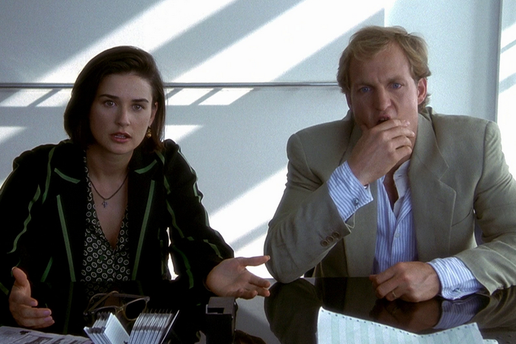 Demi Moore and Woody Harrelson in Indecent Proposal (1993)