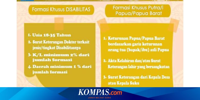 Seleksi Cpns Pemerintah Buka Formasi Untuk Penyandang Disabilitas