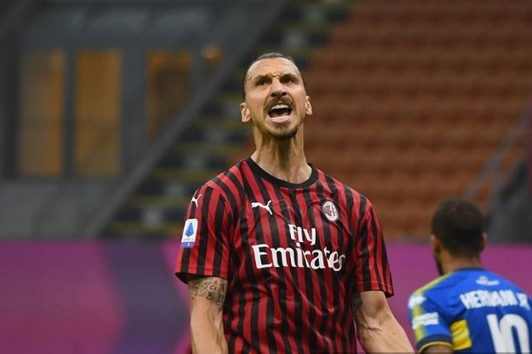 Ac Milan Vs Parma Zlatan Ibrahimovic Ngamuk Lagi Halaman All Kompas Com