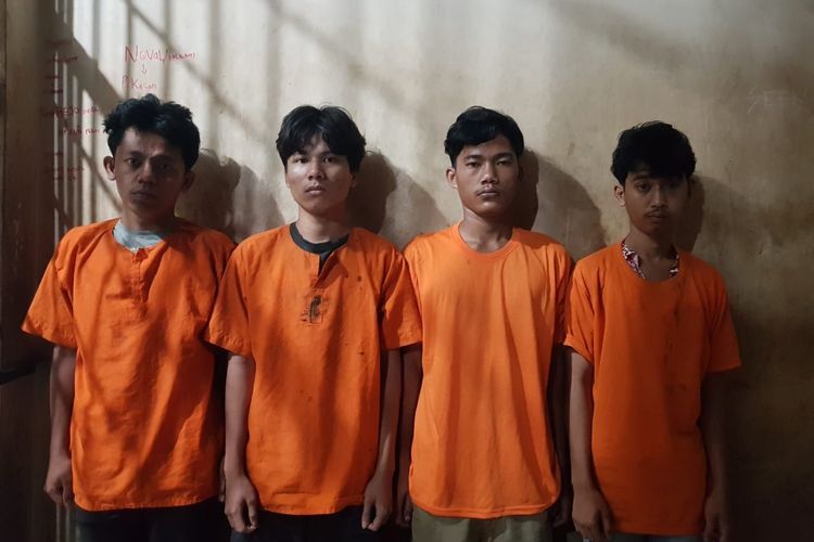 Empat pemerkosa mahasiswi asal Kota Medan, Sumut