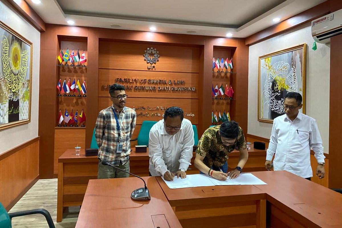 Kompasiana dan FSH UIN Sunan Gunung Djati Bandung berkomitmen meningkatkan literasi mahasiswa.