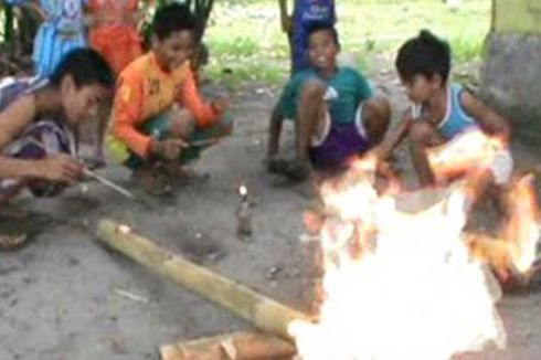 Akibat Bermain Meriam Bambu, Kemaluan Ferdi Terbakar