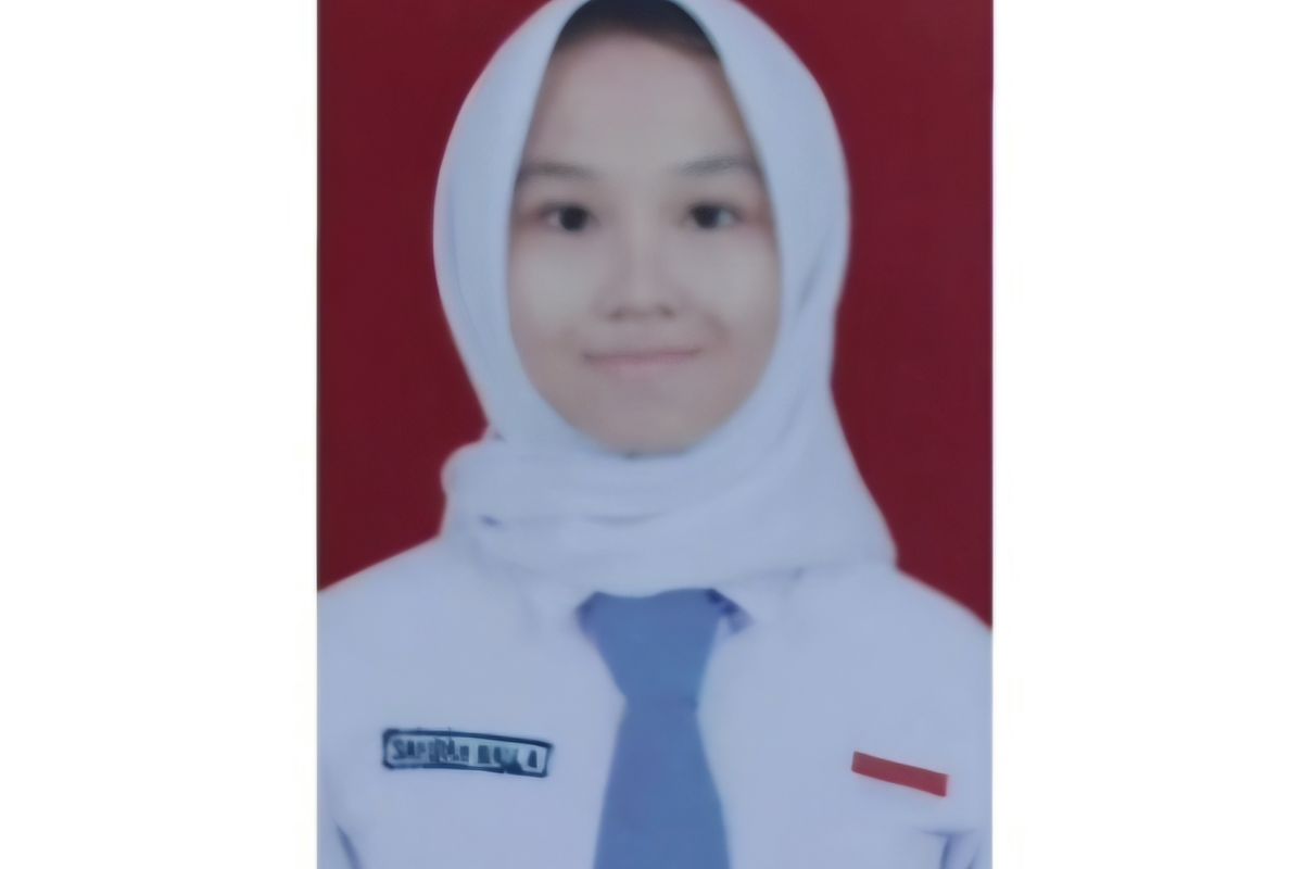 Wajah siswi SMA Negeri 61 Jakarta bernama Sayidah Nailaturahmah yang dilaporkan hilang sejak 5 Juni 2024 saat berangkat sekolah