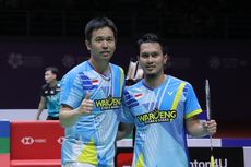 Malaysia Masters 2022, Strategi Ahsan/Hendra Redam Serangan Pemain China