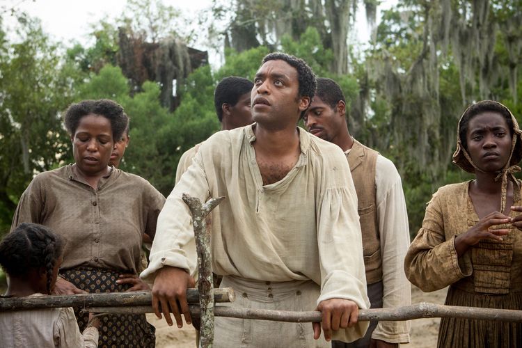 Chiwetel Ejiofor dalam 12 Years a Slave (2013).