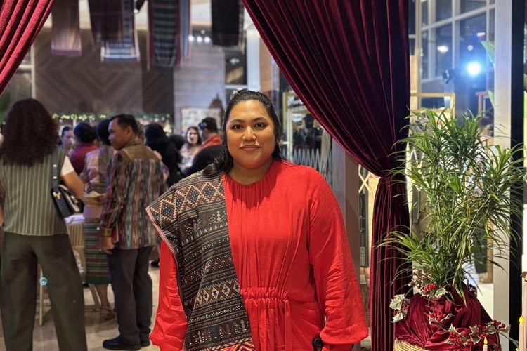 CEO Tobatenun, Kerri Na Basaria Pandjaitan dalam acara MAULIATE di Mega Kuningan Barat 3, Jakarta Selatan, Kamis (4/12/2025).