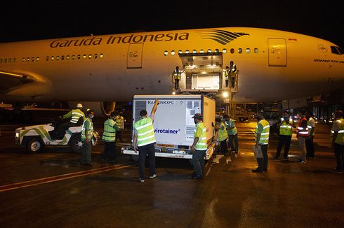 Kamis Siang Ini, 1,8 Juta Vaksin Sinovac Tiba di Tanah Air