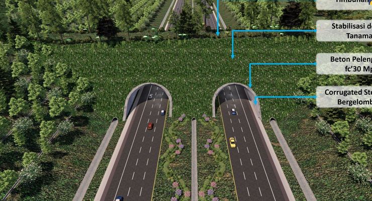 Bisa Dilintasi Beruang Madu, Ini Spesifikasi Terowongan Satwa Tol IKN