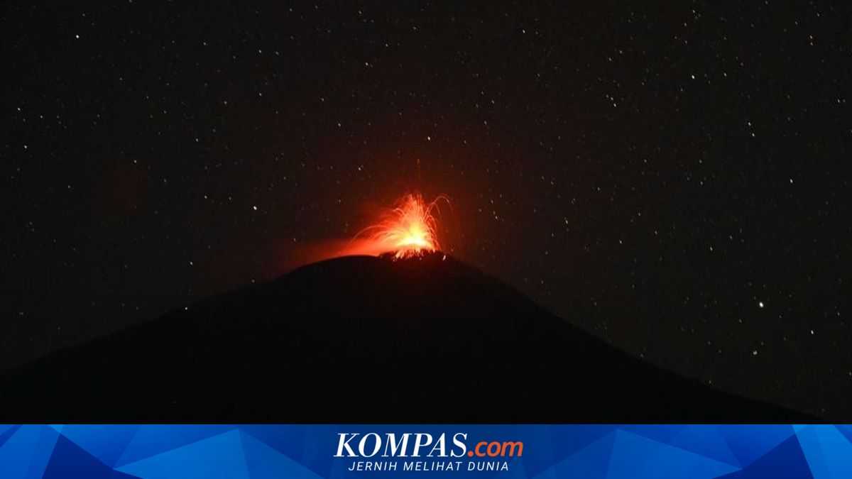 Dampak Erupsi Gunung Ile Lewotolok, 7 Desa di Lembata Dilanda Hujan Pasir
