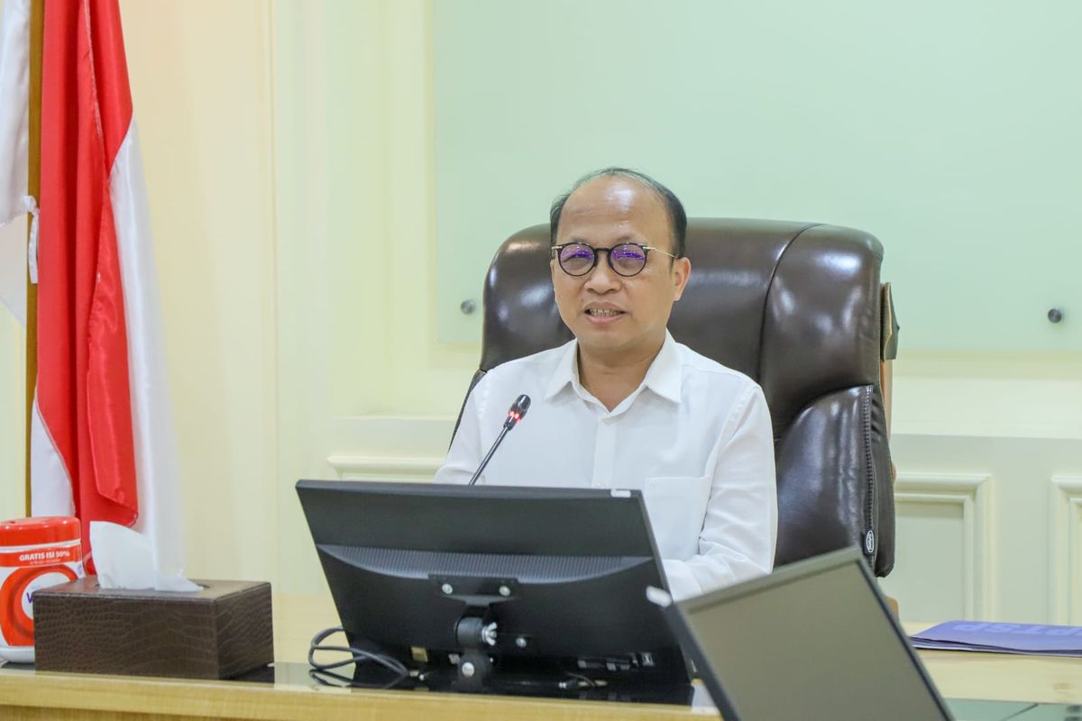 Sekretaris Jenderal (Sekjen) Kementerian Ketenagakerjaan (Kemenaker) Anwar Sanusi
