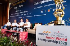 Mandiri Ciputra Golfpreneur 2025 Resmi Digelar, Jadi Ajang Akselerasi Atlet Muda ke Kancah Global