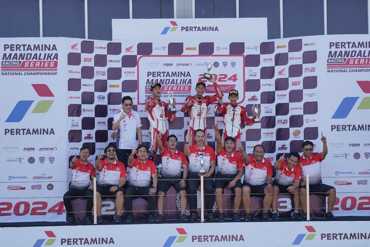 Kejurnas balap motor Pertamina Mandalika Racing Series 2024 seri keempat