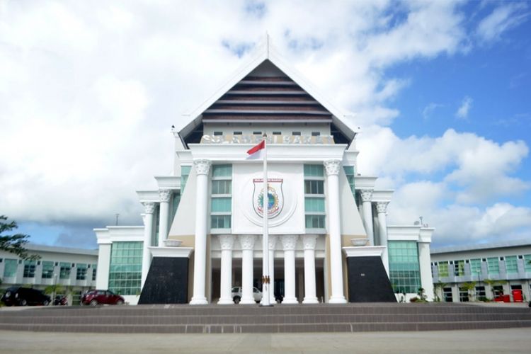 Kantor Gubernur Sulawesi Barat.