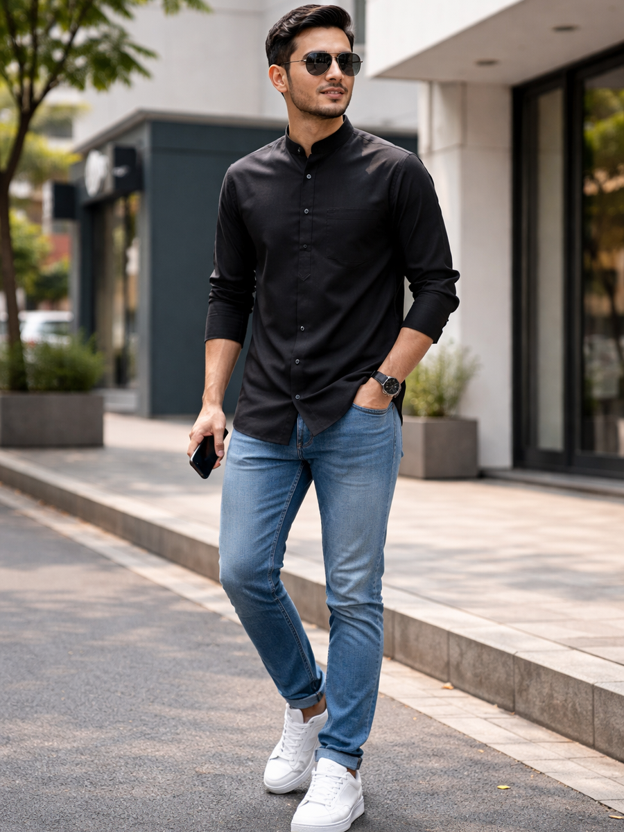 Inspirasi outfit pria muslim April 2026: Koko Oversize untuk Gaya Kasual