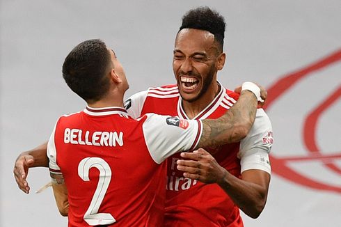 Hasil Arsenal Vs Newcastle - Aubameyang Menggila, The Gunners Bungkam The Magpies