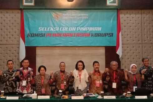 Pansel Masih Rapat Membahas 10 Capim KPK yang Diserahkan ke Jokowi