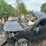 Detik-detik KA Siantar Express Gasak Toyota Agya di Tebing Tinggi, 2 Tewas