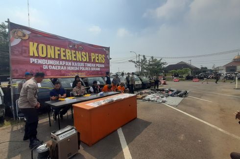 Komplotan Pencuri Pikap Ditangkap, Beraksi 22 Kali di Banten dan Jabar