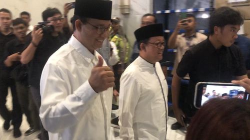 Setelah Prabowo, Giliran Anies Sambangi Nasdem Tower