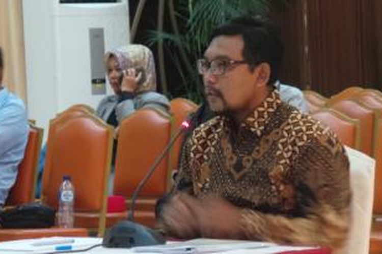 Calon Pimpinan Komisi Pemberantasan Korupsi Giri Suprapdiono 