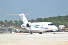 Perdana, Pesawat Jet Berpenumpang Mendarat Mulus di Bandara IKN