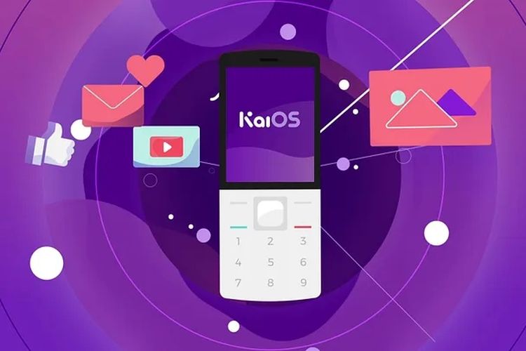 Ilustrasi KaiOS.