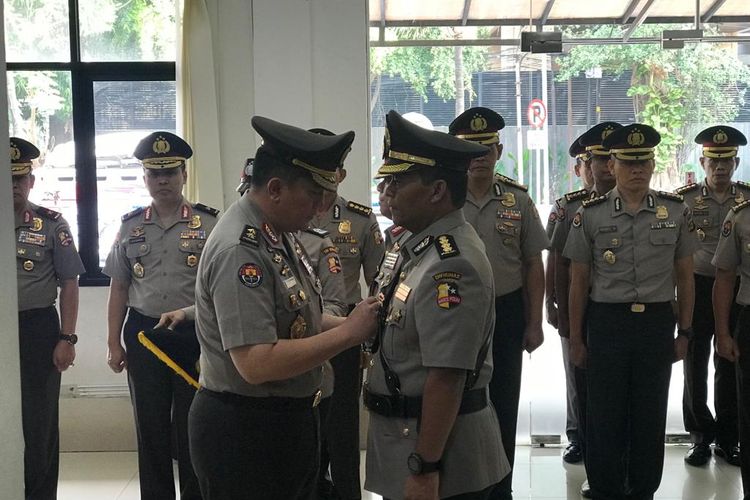 Kepala Divisi Humas Polri Irjen (Pol) Muhammad Iqbal di Gedung Humas Polri, Jakarta Selatan, Selasa (19/11/2019).