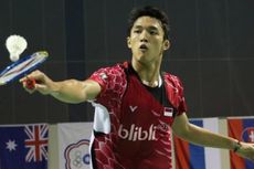  Jonatan Christie Singkirkan Unggulan Pertama