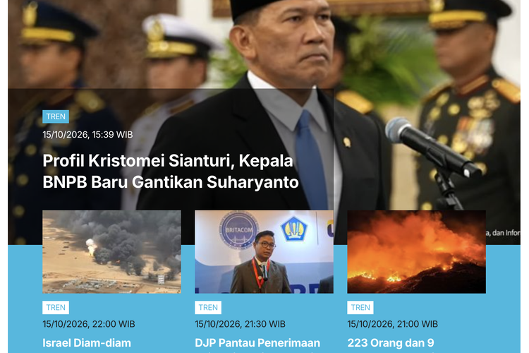 [POPULER TREN] Profil Kepala BNPB yang Baru | Bara Api di Bawah Tanah Karhutla Palangka Raya