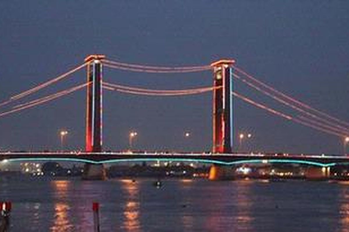 Ilustrasi: Jembatan Ampera, Palembang.