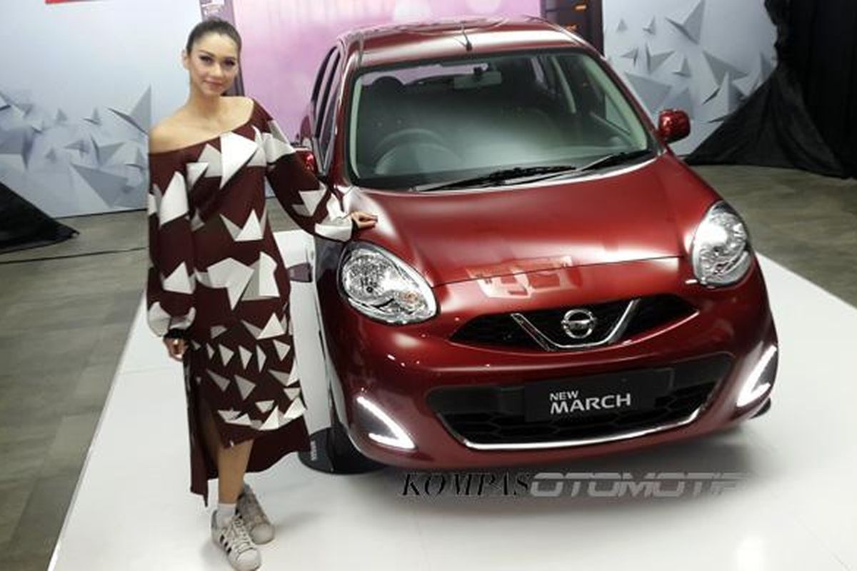 Nissan Motor Indonesia menyegarkan tampilan March dengan desain DRL dan 