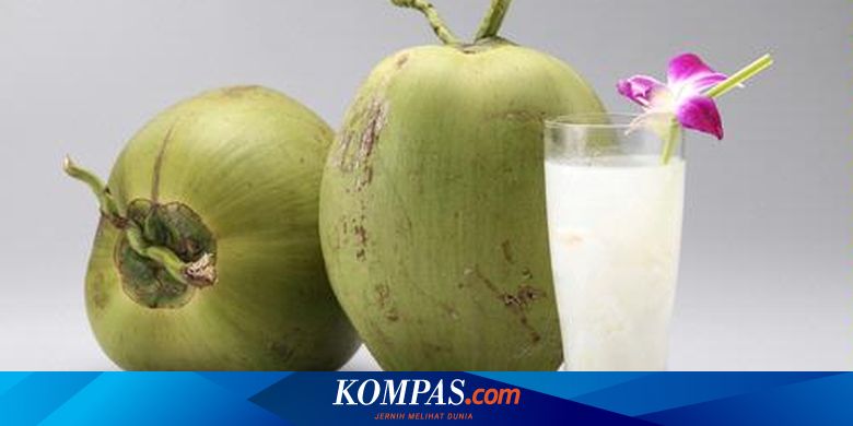 5 Kekeliruan Seputar Khasiat Air Kelapa Halaman All Kompas Com