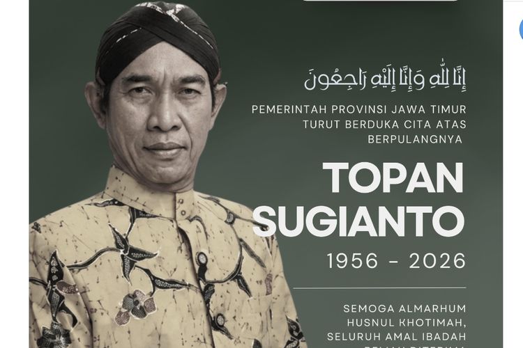 Topan Srimulat Meninggal Dunia dalam Usia 70 Tahun