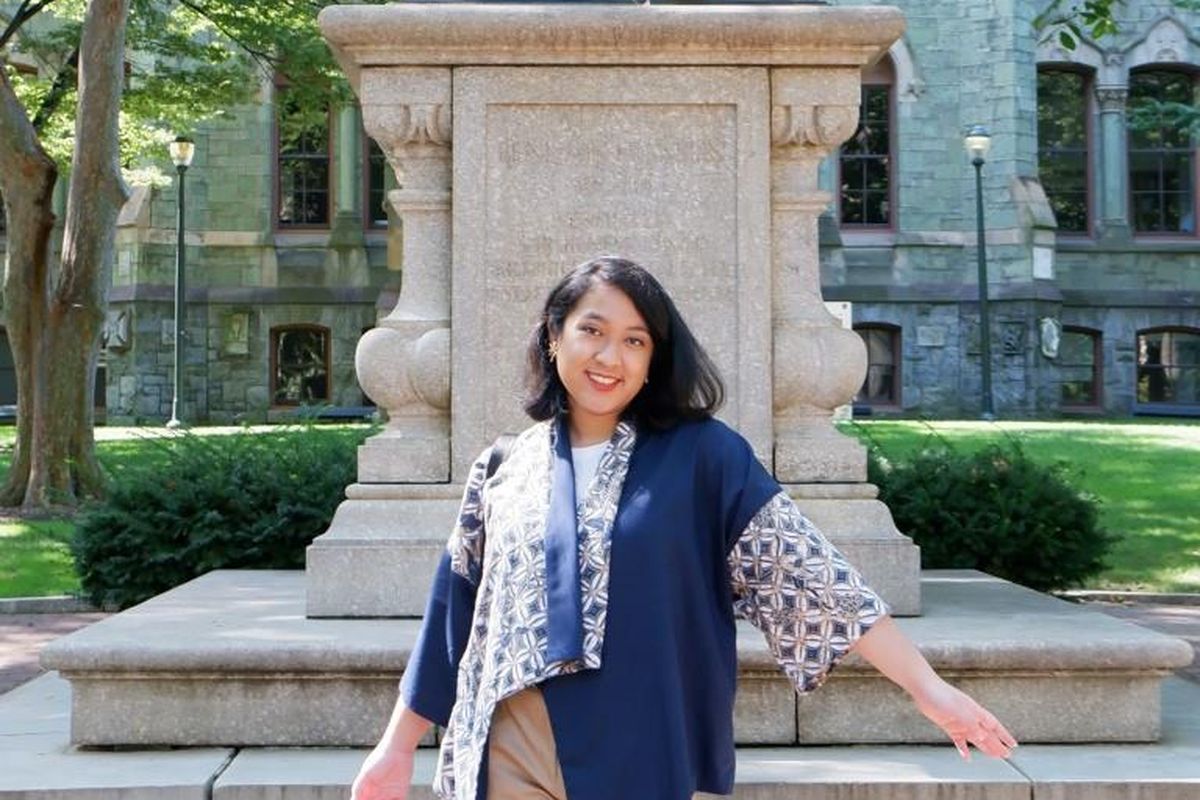 Salah satu mahasiswi ITB, Astrid Novianti Hasanah, berhasil mengecap pengalaman belajar di University of Pennsylvania (UPenn) selama 4 bulan.