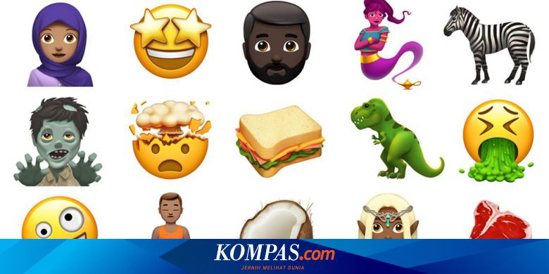 Emoji Baru Di Iphone Dari Wanita Berhijab Hingga Zombie