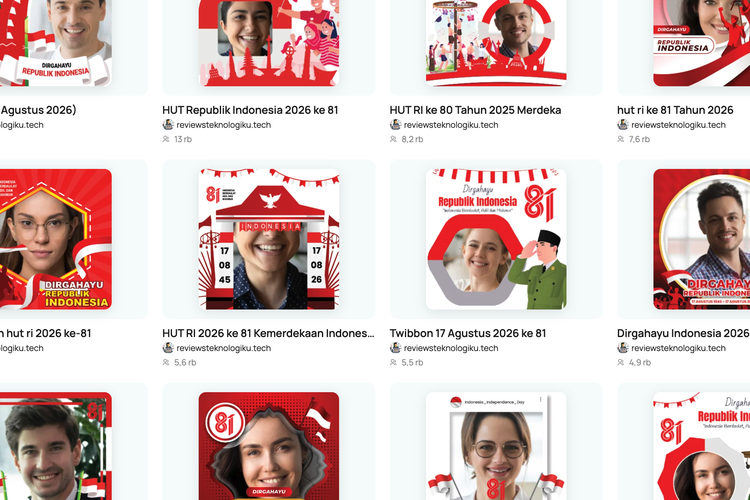 75 Ucapan dan Twibbon HUT ke-81 RI, Cocok Dibagikan di Medsos pada 17 Agustus 2026